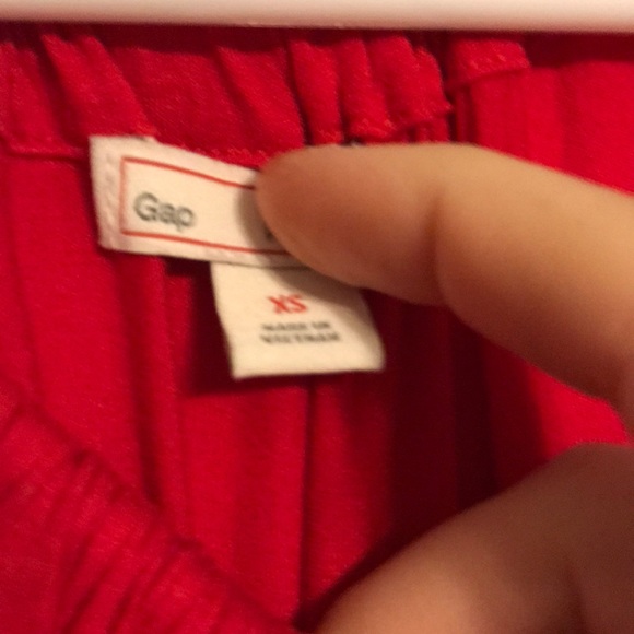 Gap red maxi dress XS - Picture 4 of 7